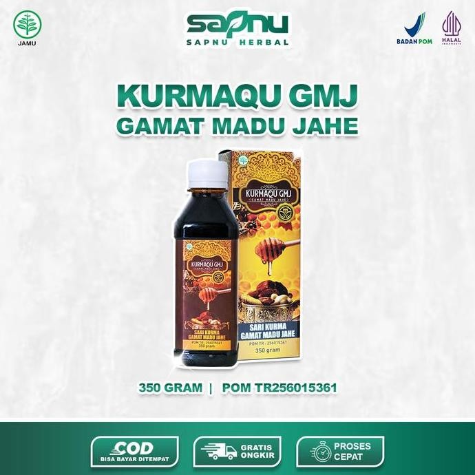 

TERMURAH KURMAQU GMJ 350GR SARI KURMA, GAMAT, MADU & JAHE JAGA DAYA TAHAN & STAMINA