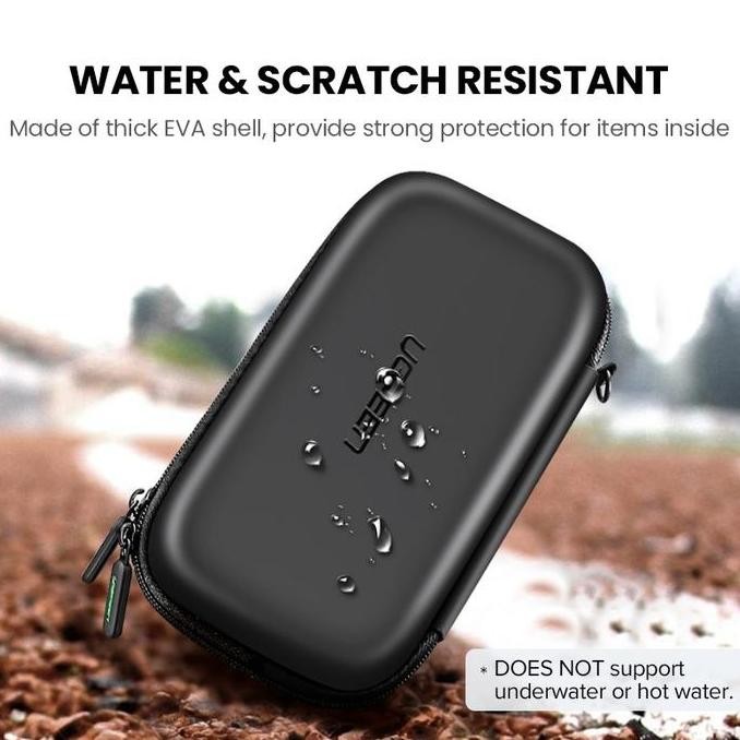 UGREEN HARDCASE STORAGE ORGANIZER BAG POUCH EVA SMALL SHOCKPROOF 40707