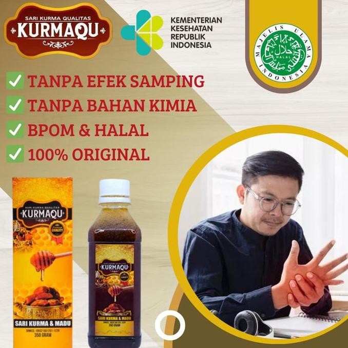 

TERMURAH KURMAQU MADU & SARI KURMA ATASI KESEMUTAN, KEBAS, BAAL & NYERI SENDI