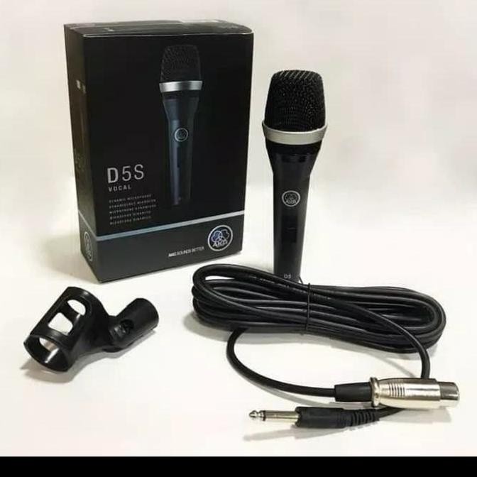 BARU MIC KABEL AKG D5S ORIGINAL | MIKROFON VOKAL DINAMIS AKG SAKLAR ON OFF
