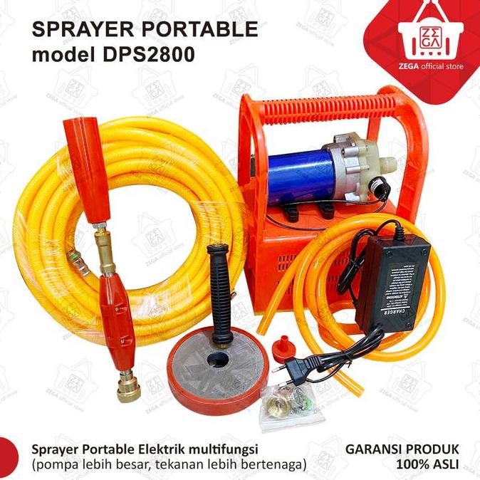 Portable Sprayer Elektrik / Pompa Portable Dragon Force Dps-2800 (New)