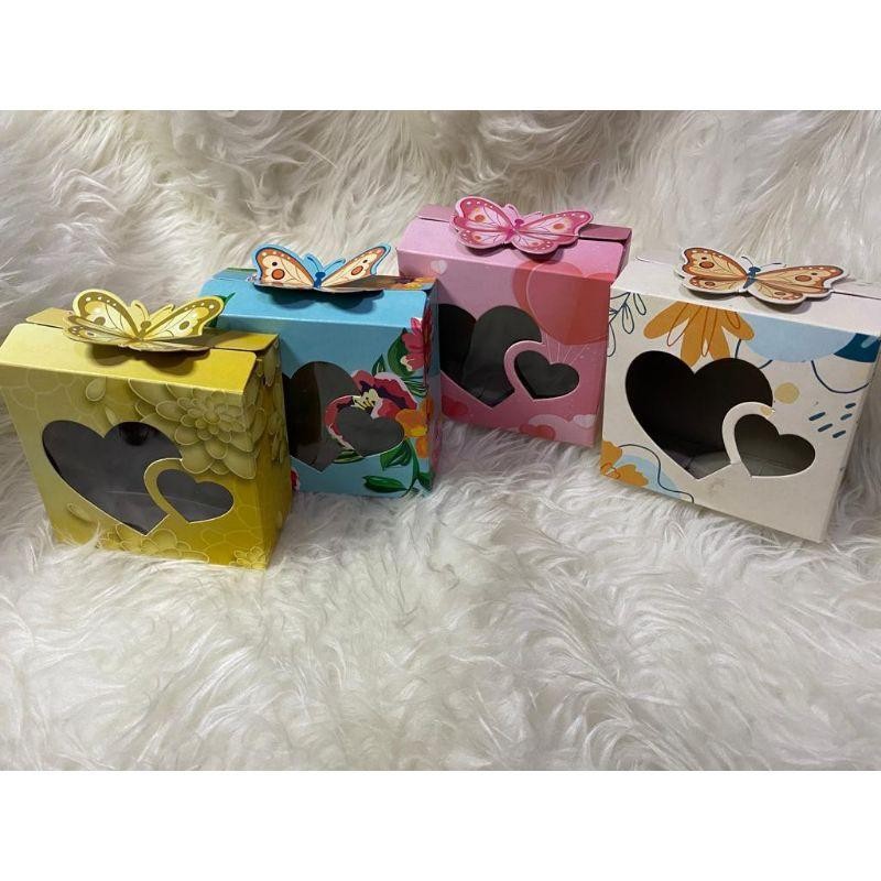 

( 50Pcs ) Box Untuk Kemasan Souvenir Mangkok Bola Yang Murah Free Tali Kur