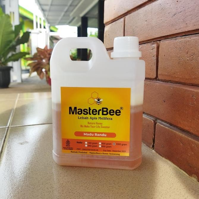 

TERMURAH MADU MASTERBEE 1KG - MADU BUNGA RANDU FULL NEKTAR 100% MURNI ORGANIK