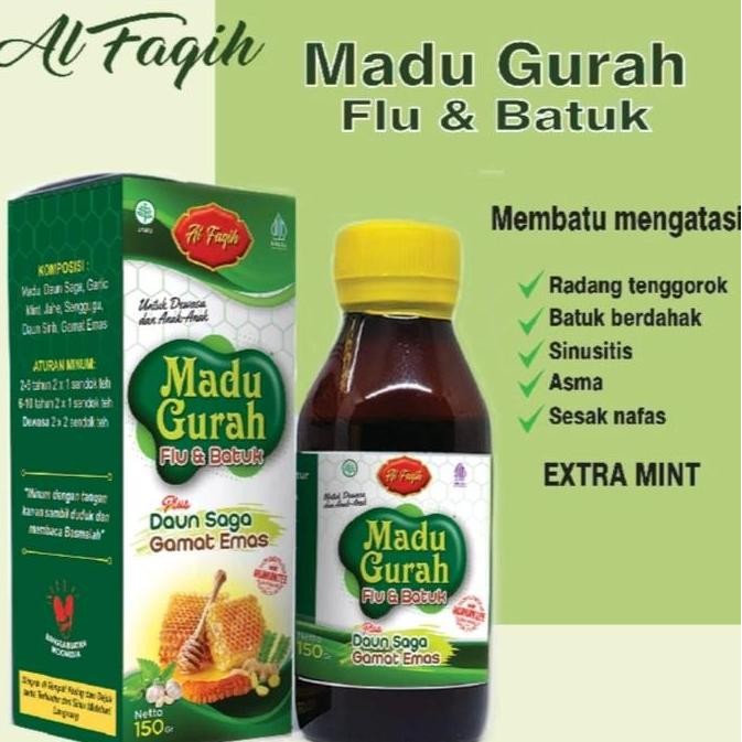 

TERMURAH MADU GURAH AL FAQIH 150GR - PLUS SAGA DAN GAMAT UNTUK FLU & BATUK