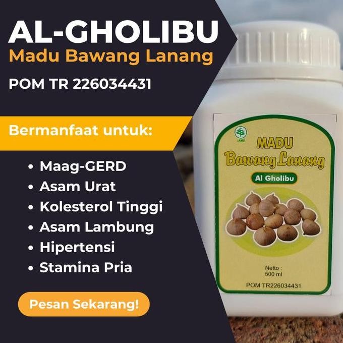 

TERMURAH AL-GHOLIBU MADU BAWANG LANANG TUNGGAL 500GR HERBAL KESEHATAN
