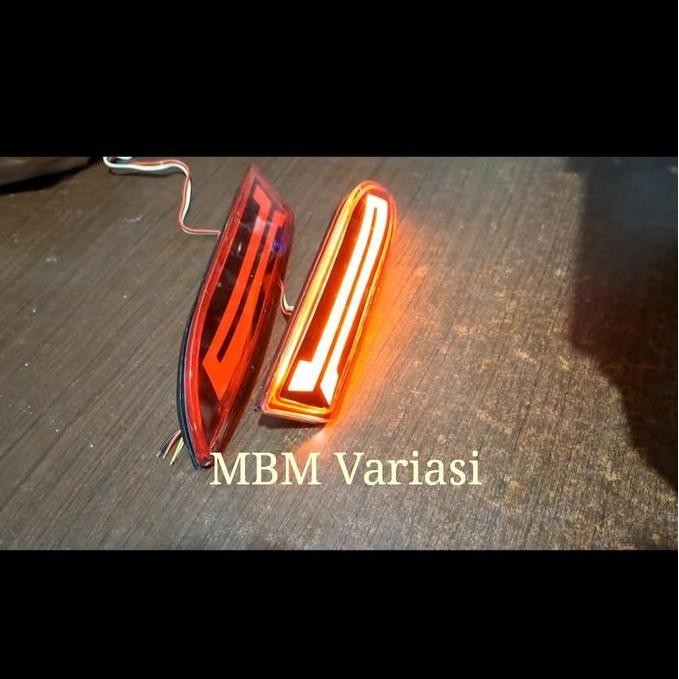 Promo / Terlaris Lampu reflektor bumper bemper belakang toyota all new avanza 2013 2014 grand new av