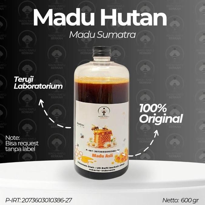 

TERMURAH MADU HUTAN SIALANG SUMATERA 500GR - RASA MANIS, AROMA KUAT, TERUJI LAB