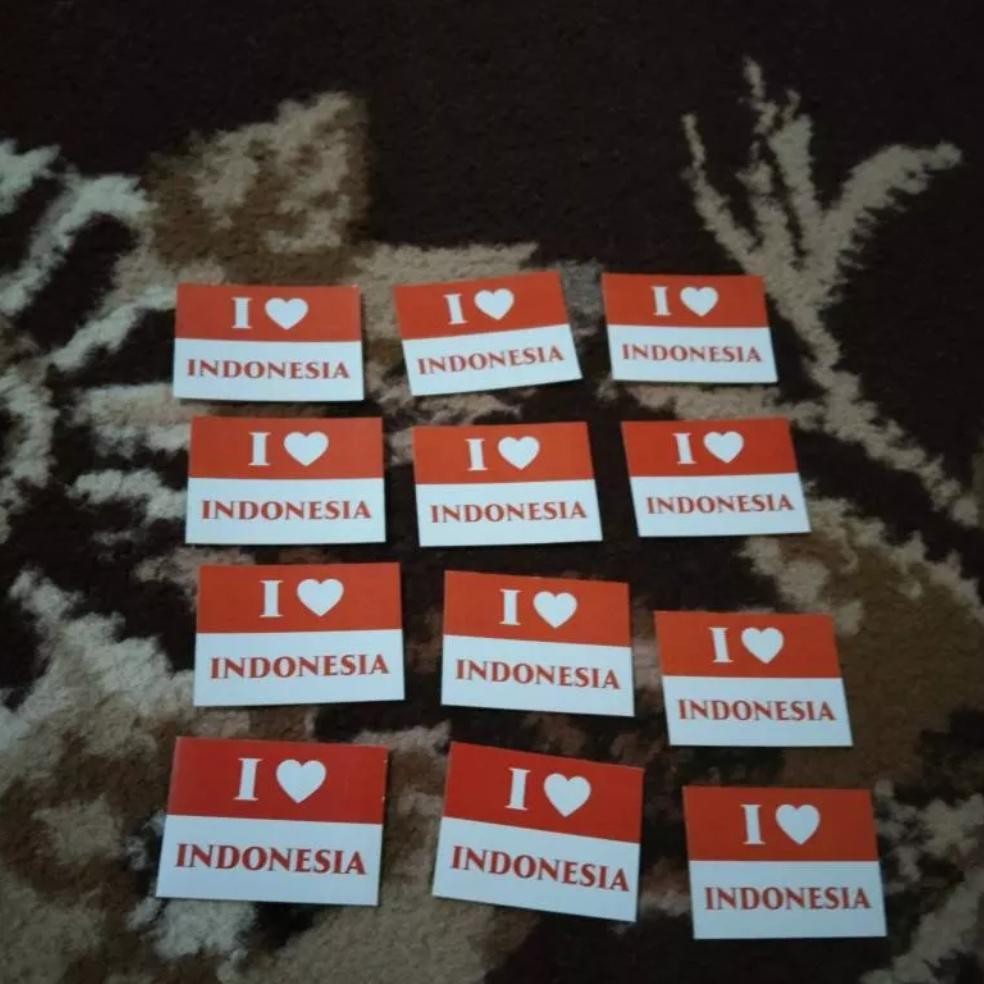 

Uk-68 Stiker Bendera Merah Putih Di Pipi ( Isi 50 Pcs )