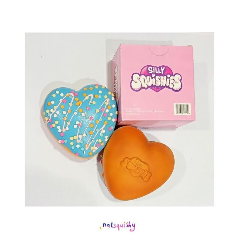 Natsquishy - Squishy silly squishies new heart donut squishy DiM