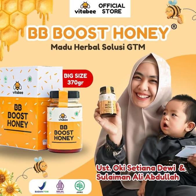 

TERMURAH BB BOOST HONEY MADU ANAK SEHAT PENAMBAH NAFSU MAKAN DAN VITAMIN HARIAN