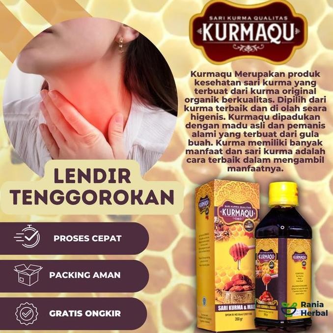 

TERMURAH MADU KURMAQU GMJ - PENGENCER LENDIR TENGGOROKAN & DAHAK HERBAL ALAMI