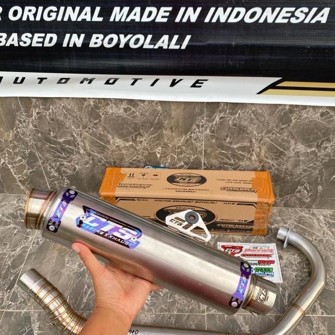 Promo / Terlaris KNALPOT CTS DC LEHER TIGER FULLSTENLIS Terbaik