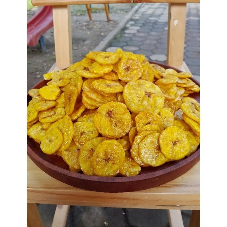 

Kripik Pisang Manis Premium 500Gr