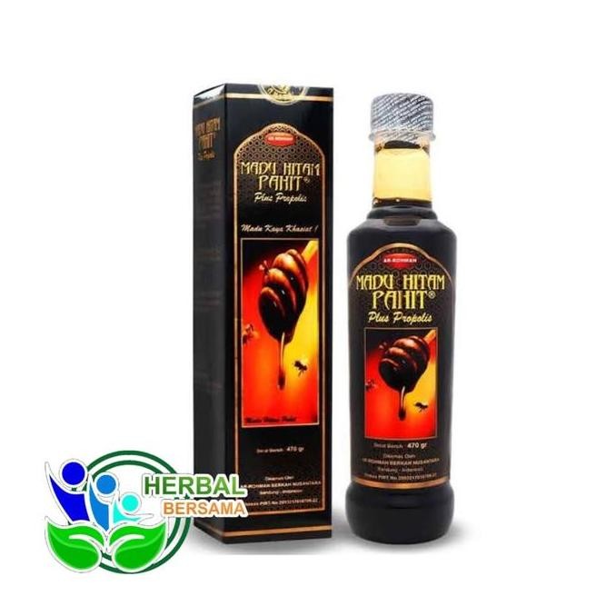 

TERMURAH MADU HITAM PAHIT ARROHMAH 470GR + PROPOLIS | MADU HERBAL AR-ROHMAH ASLI