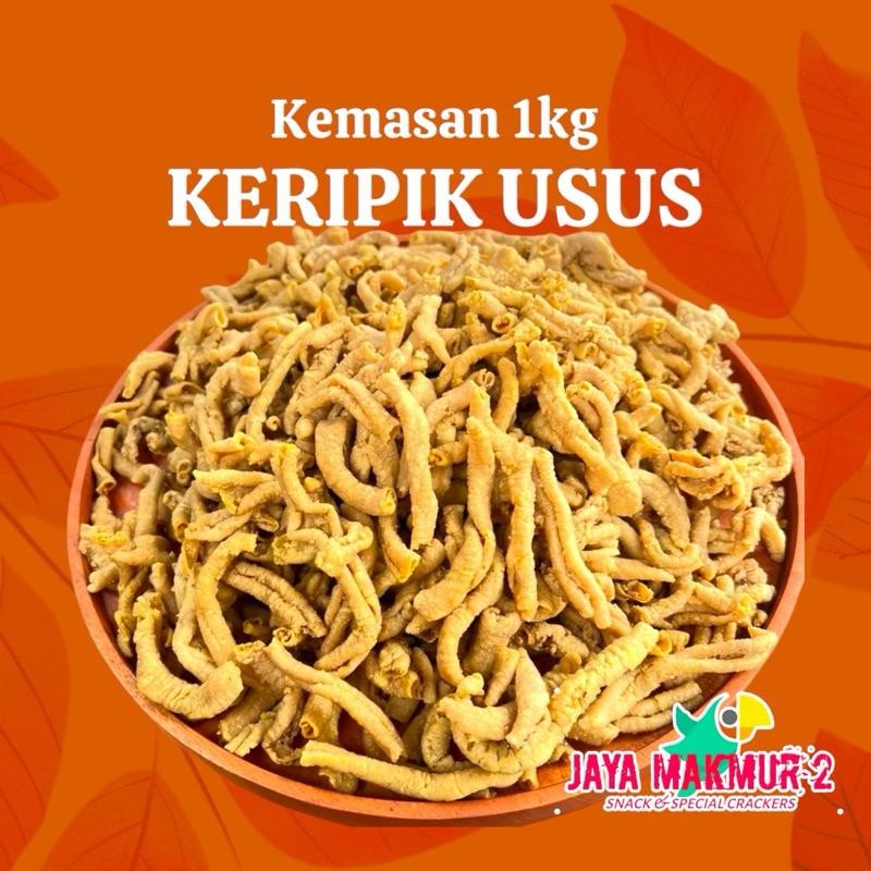

keripik usus super krispy 1kg Ori!!