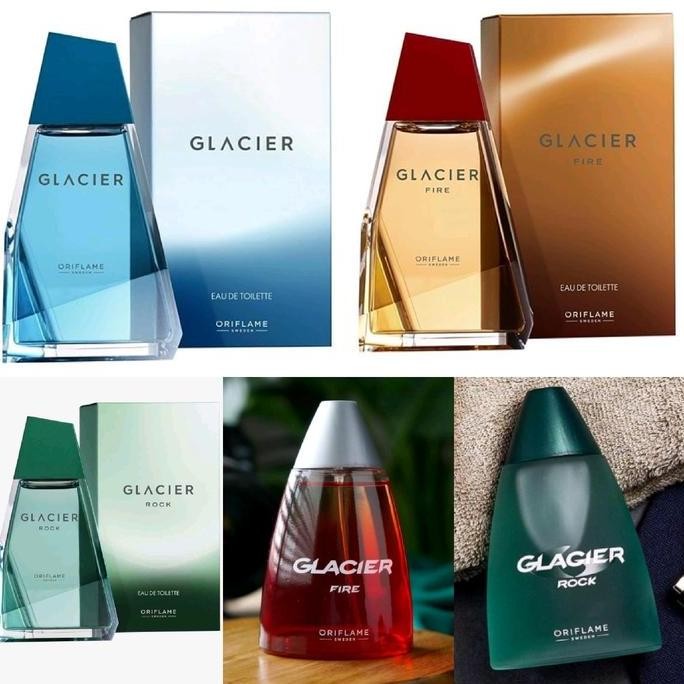Glacier Eau de Toilette Edt/Glacier Rock Eau de Toilette/Glacier Fire Eau de Toilette