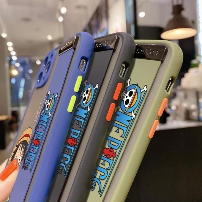 Ori - Case Redmi Note 10 5G One Piece Luffy Casing Aero Anime Gambar Kartun