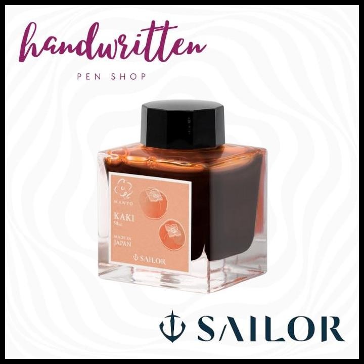 

Terlaris SAILOR Fountain Pen Ink MANYO Limited Edition 50ml / Tinta Fountain Pen Best Seller