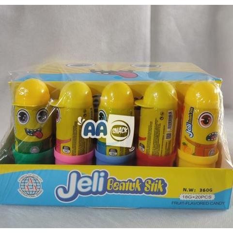 

Aaa Jumbo Jelly Sour Isi 20 X 18 Gr