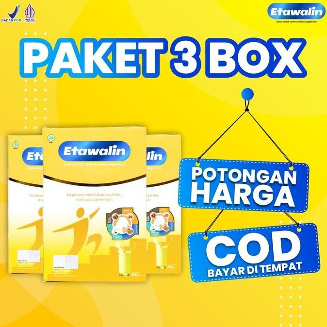 

Susu Etawalin Asli Original Official Paket 3 Box Etawalin