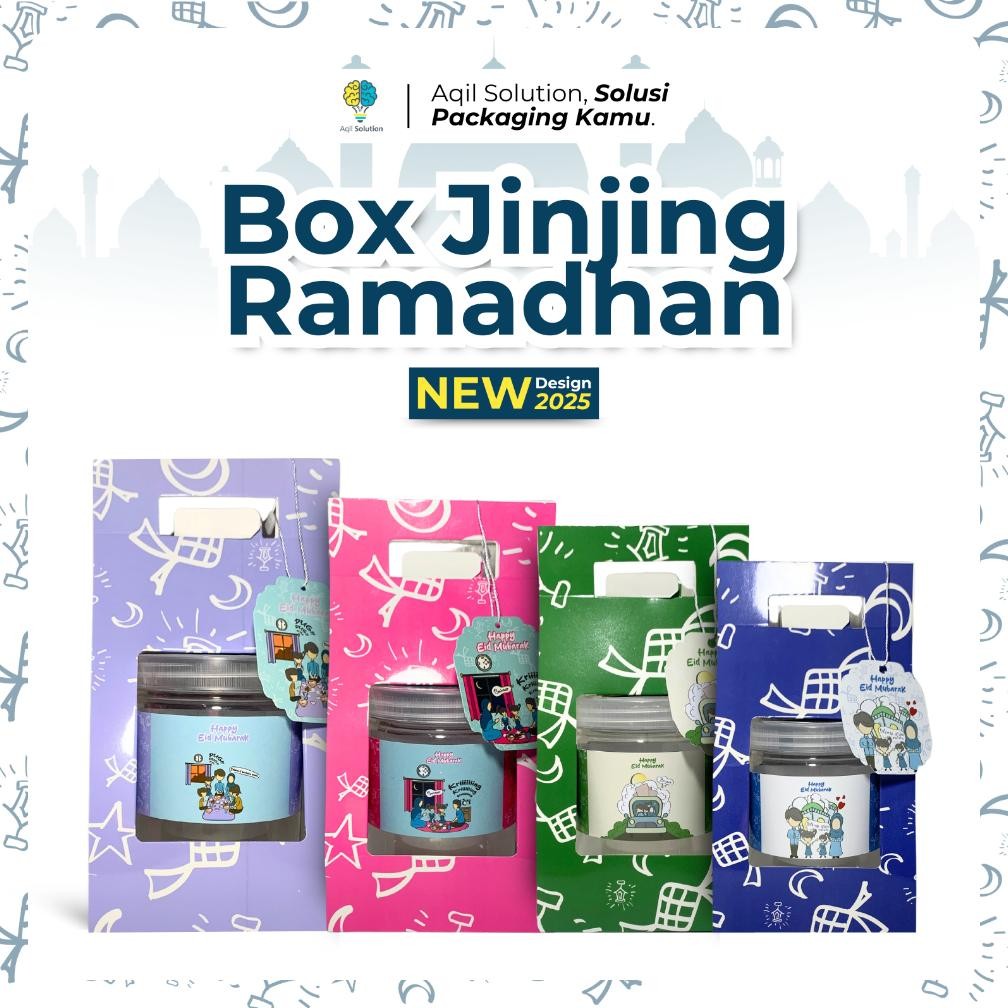 

ty-35 COD (10Pcs) Aqied Box A / Box Jinjing Toples Tabung / Box Hampers Lebaran Eid Pattern by Aqil Solution / Box Toples Tabung 300ml - 800ml / Dus Hampers / Kardus Lebaran / Kotak Lebaran Original Sale