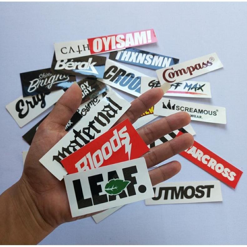 

{Promo Terbaik} Stiker Distro / Sticker Clothing / Jackcloth / Hypebeast Vynil Doff Jeruk Kv38