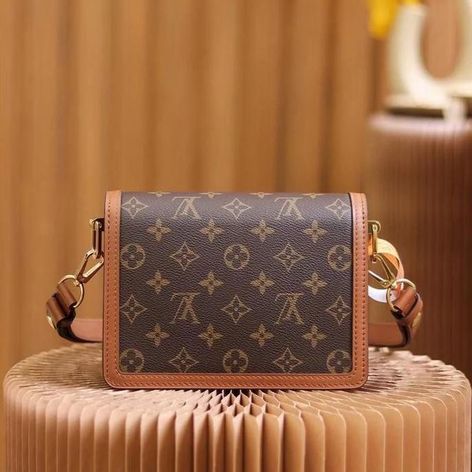 Ori - Tas Selempang Wanita Lv Dauphine 100% Ori + Box & Dust Bag - Shoulder Bag Strap