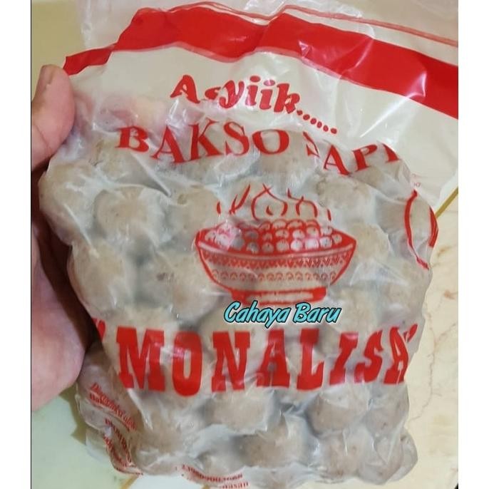 

Bakso Sapi Halus Monalisa M Original Isi 100 Pcs