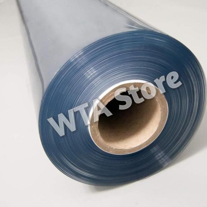 Sale Tirai Plastik PVC Sheet Clear 1mm 120cm - Gorden Transparan Tebal per Meter