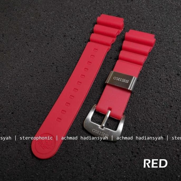 Ori - Strap Seiko Baby Monster Diver Skx007 - Tali Jam Sport Rubber Premium