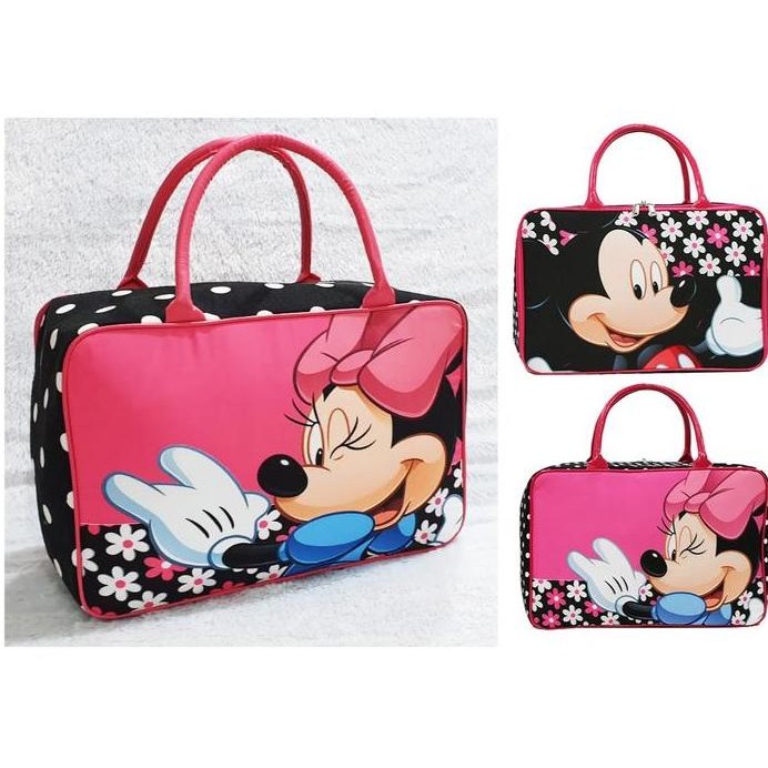 Tas Travel Kanvas Koper Anak Tas Jinjing Tempat Baju Anak Gambar LUCU - TRAVEL BAG PILIHAN LENGKAP