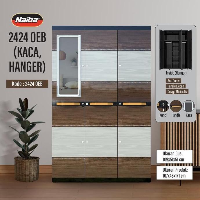 LEMARI MEGA MSC NAIBA FIT GANTUNG (JNE)