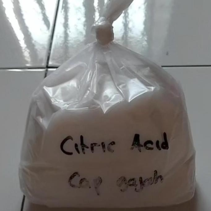

LM Sitrun Asli Cap Gajah 1kg/ Citric Acid 1 Kilo Gram/ Asam Citrun REPACK