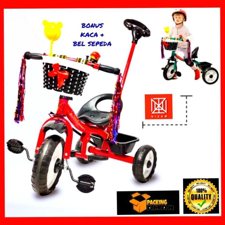 Terlaris Sepeda Roda 3 Anak Sepeda Roda Tiga Mainan Anak 1 - 4 Tahun