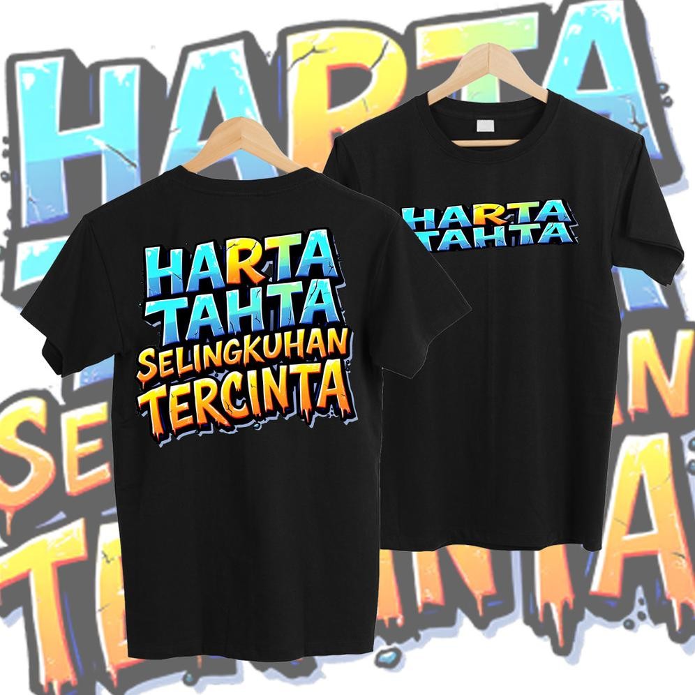 Promo Kaos Murah Harta Tahta Selingkuhan Tercinta