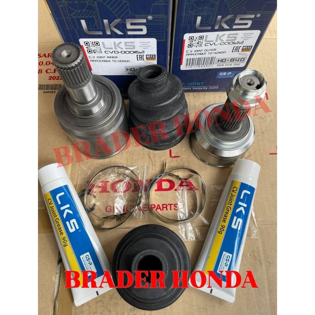 CV JOINT AS RODA LUAR DALAM DRIVESHAFT CRV GEN 3 RE1 RE3 2007 2008 2009 2010 2011 2012 HONDA TDK LKS