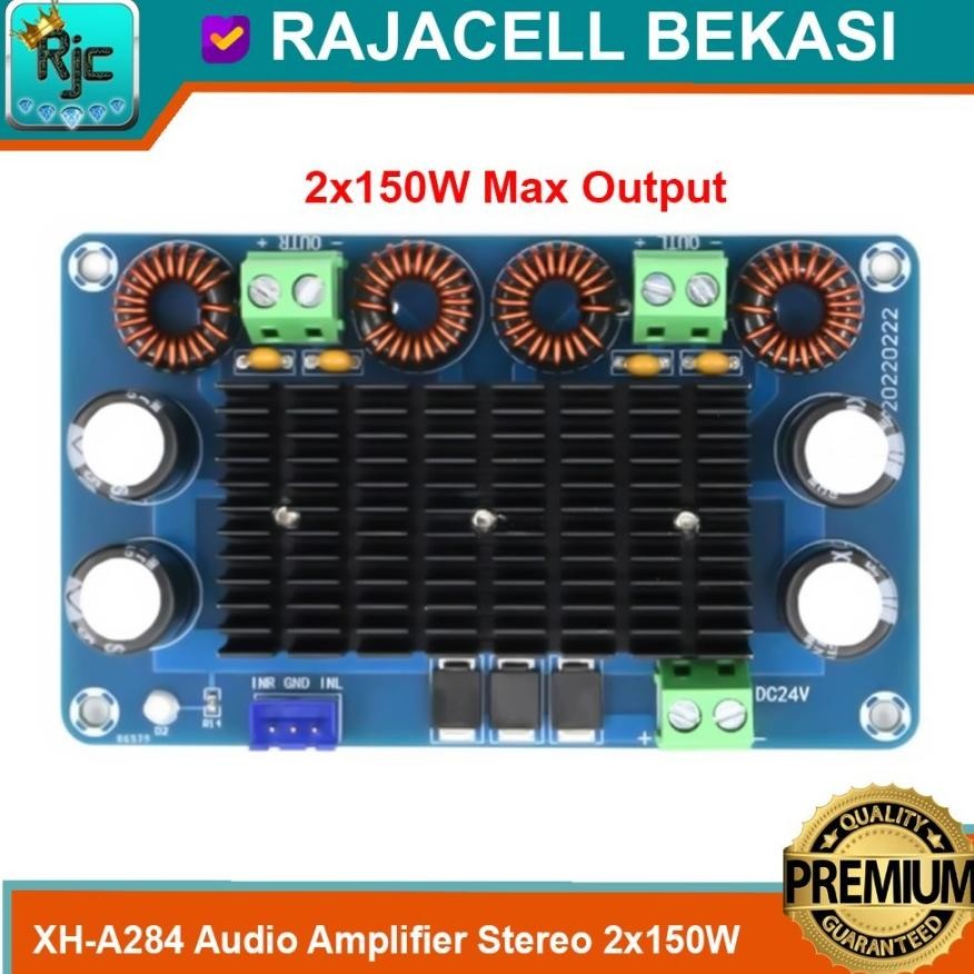 XH-A284 Audio Amplifier Stereo 2x 150W High Quality Sound System DiM