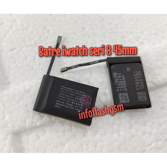 Diskon Baterai Apple Watch Series 8 45Mm A2552 Original | Battery Iwatch Series 8