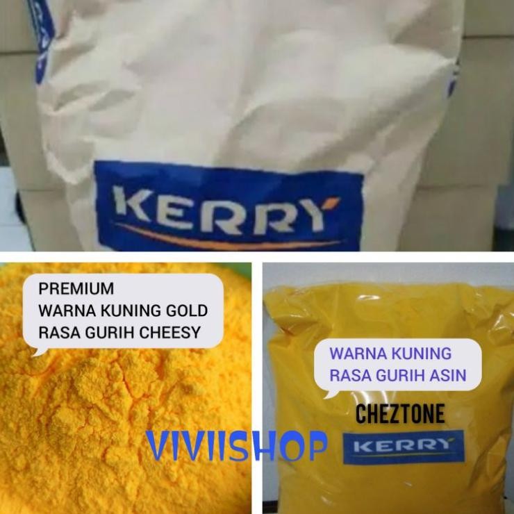 

Keju Kerry Cheztone Repa Gram Halal Kuning Gold Cheese Powder