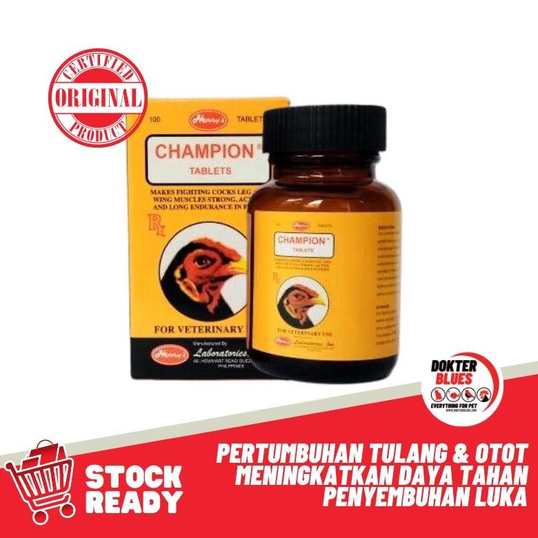 NEWW Champion Vitamin Obat Ayam Filipin