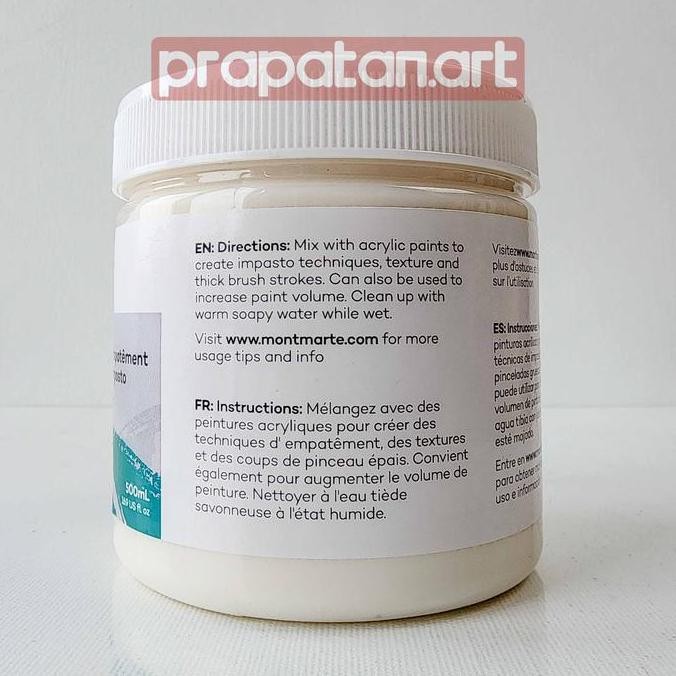 

TERBARU Mont Marte Impasto 500ml | Medium Cat Akrilik