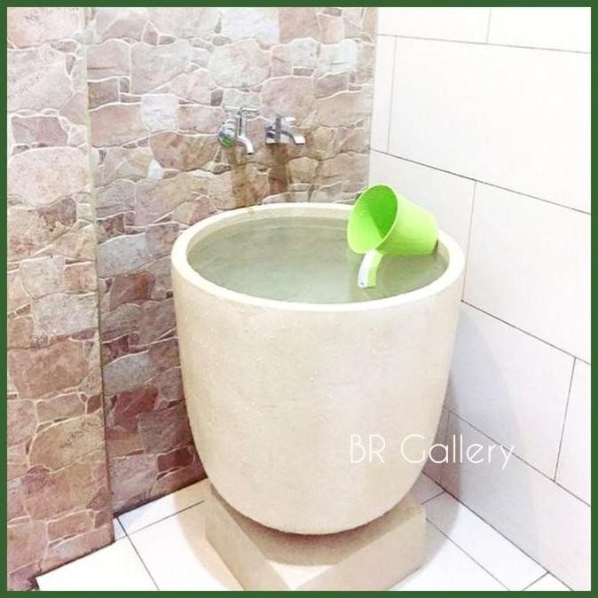 Bak Mandi Teraso Gentong Besar