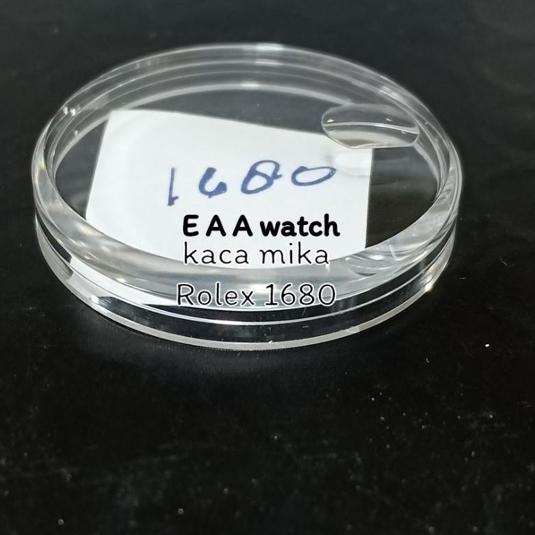 Kaca jam tangan mika dan cyrstal jam rolex type 16000/15000/6694/1680/16233 DiM