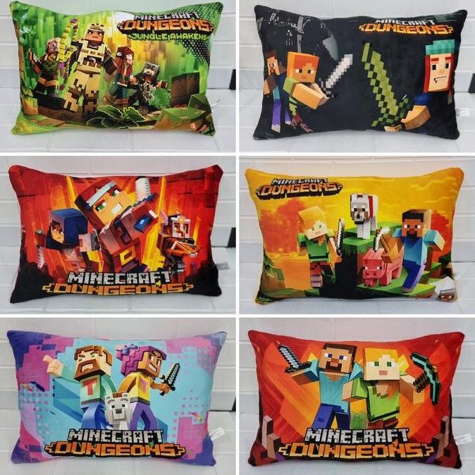 NEW Bantal Kotak 58 Minecraft READY