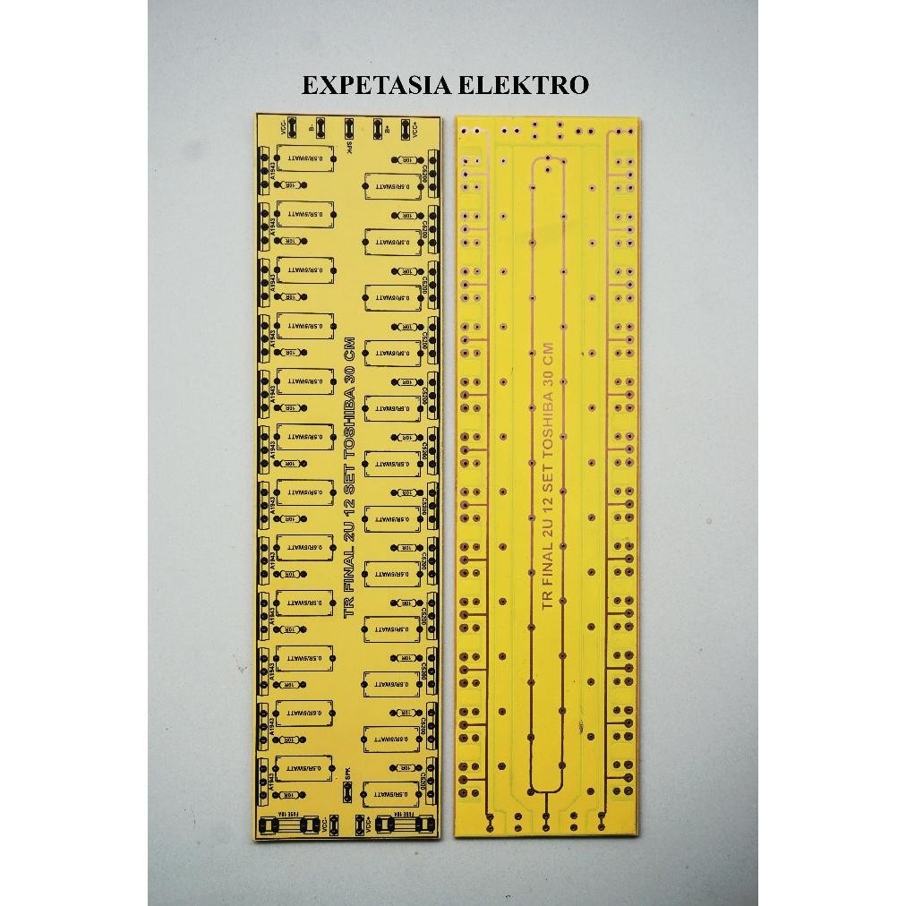 PCB Final Toshiba 2U 12 Set 30 CM DiM
