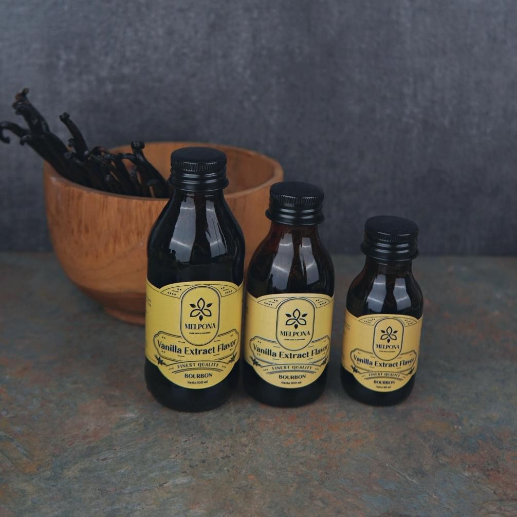 

Promo Melpona Vanilla Extract Flavor Bourbon Ekstrak Vanili Halal Certified Non Alcohol 60 Ml 60Ml Ga24