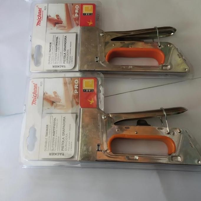 

Guntacker Steples Gun Tembak Jok Kulit Motor - Gun Tacker 13/4,6,8Mm