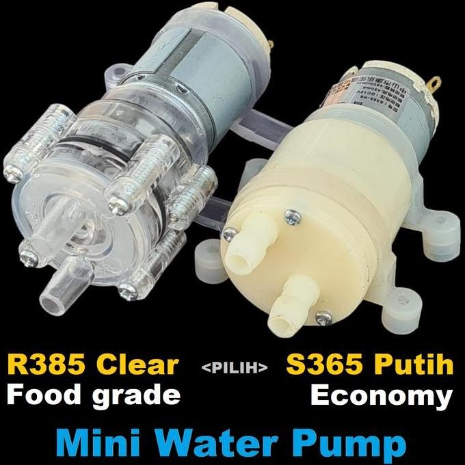POMPA AIR MINI MOTOR DINAMO DC 12V DISPENSER AQUA GALON BAWAH AQUARIUM