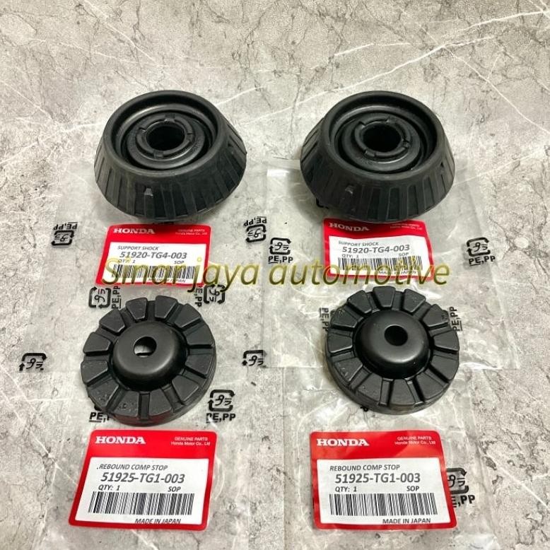 KARET SUPPORT SHOCK DEPAN & TATAKAN SUPPORT BRIO FREED MOBILIO BRV HRV ORI