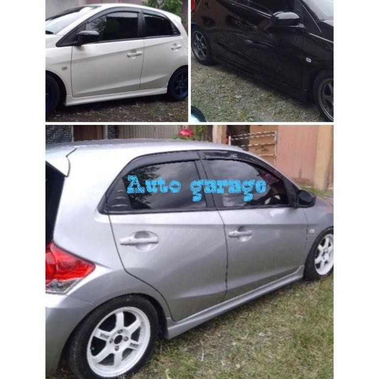 (bisa cod) side skirt sideskirt bodykit samping honda brio old lama Model RS